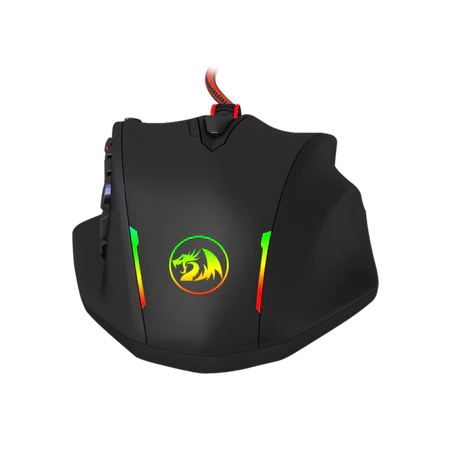 Redragon M908 Impact, 18 Buttons, 5 Memory Modes, 8 Tunning Weights, 16 Million RGB Color Backlit, MMO Wired Gaming Mouse Redragon M908 Impact, 18 Buttons, 5 Memory Modes, 8 Tunning Weights, 16 Million RGB Color Backlit, MMO Wired Gaming Mouse